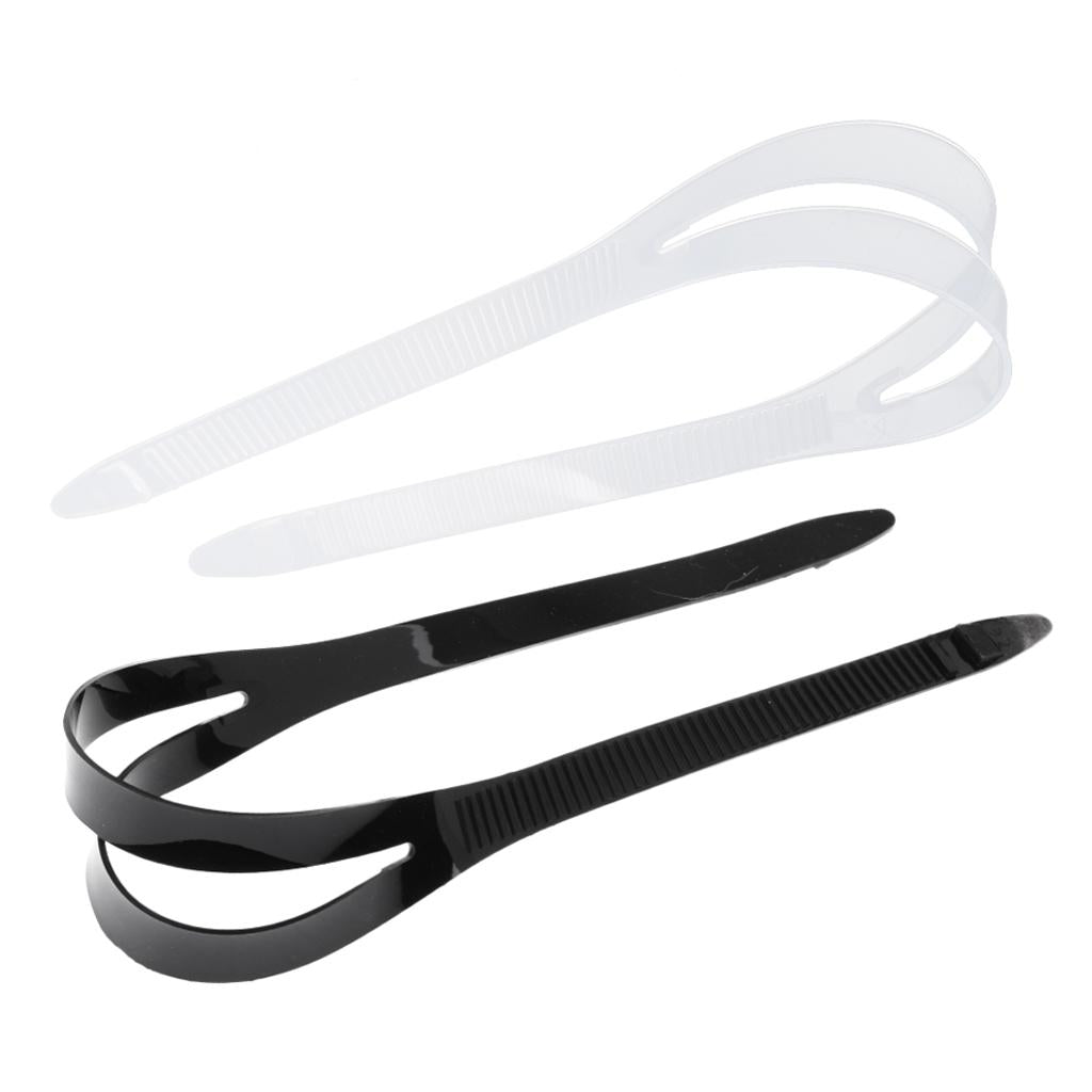 2Pcs Silicone Scuba Dive Diving Snorkeling Mask Strap Cover Replacement S