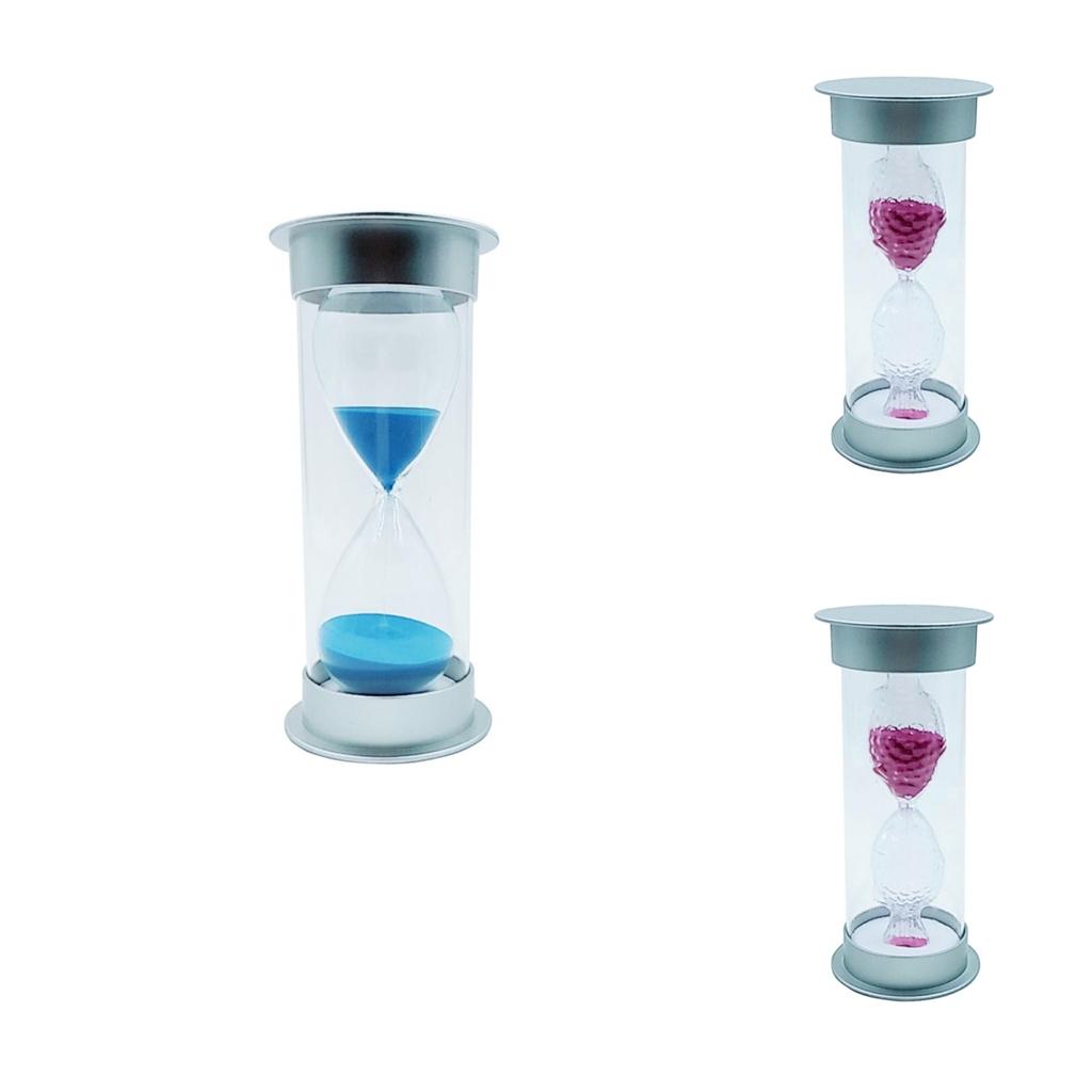 2Pcs 45 or 15 Minutes Sandglass Hourglass Sand Clock Timer Kichen Tool