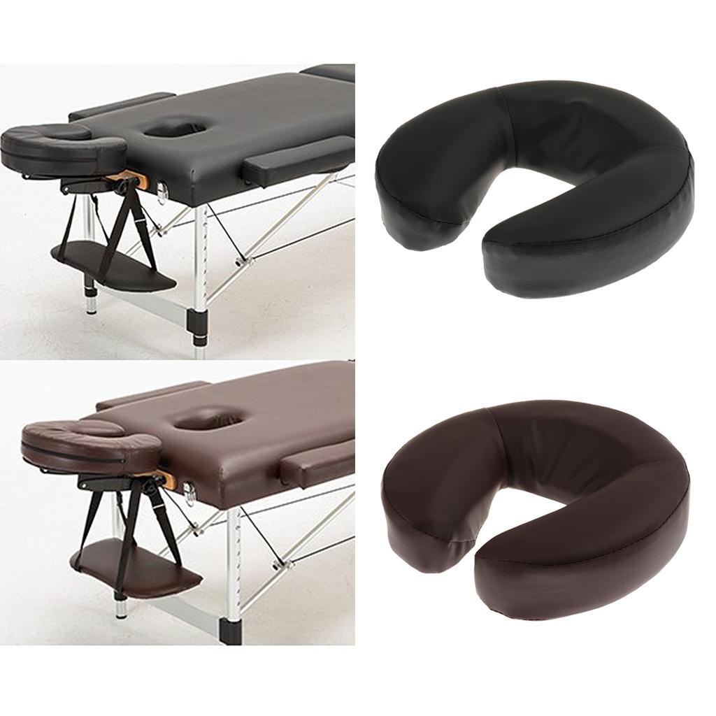 2pcs Foam Face Down Cradle Cushion Pillow for Massage Acupuncture Table Bed