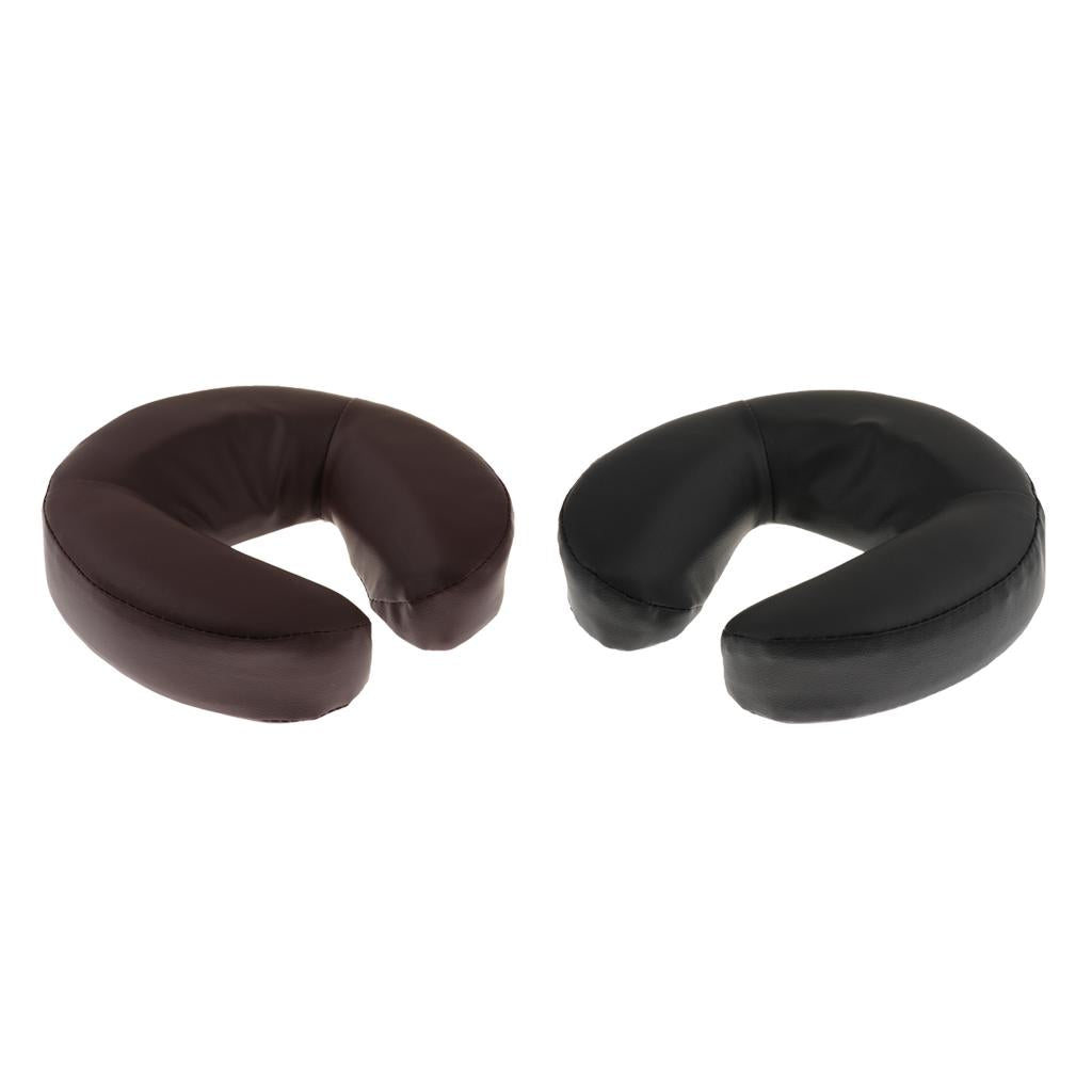 2pcs Foam Face Down Cradle Cushion Pillow for Massage Acupuncture Table Bed