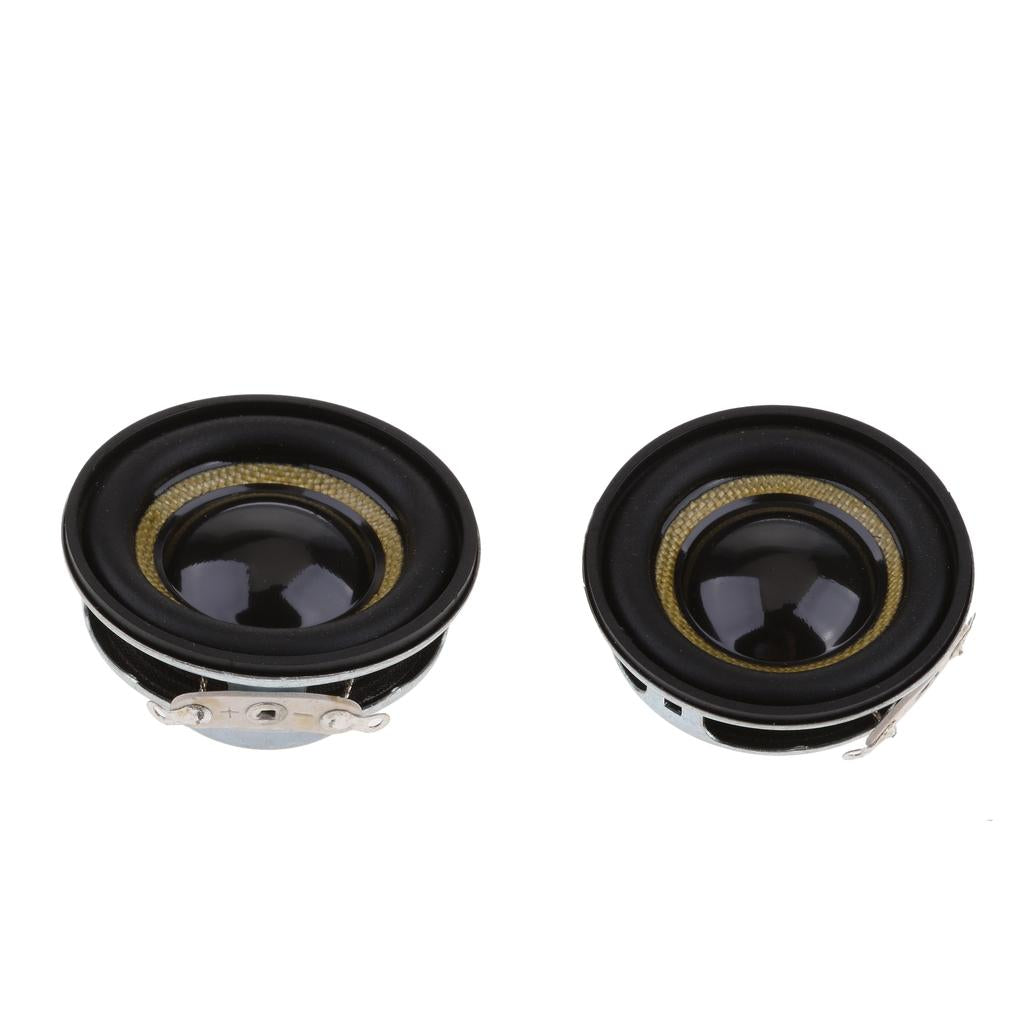 2x40mm 3W Stereo Audio Speaker 1.5 inch Full-range DIY Loudspeaker"