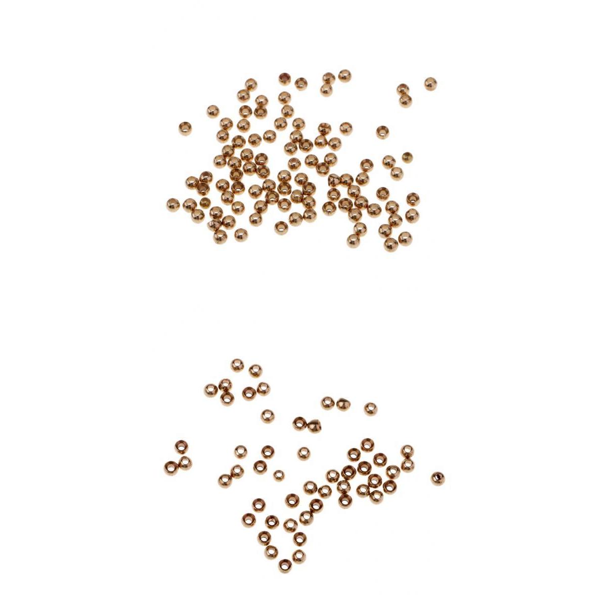 150pcs Fly Tying Beads Assortment Hook Nymph Belly Eyes Head Ball Bead