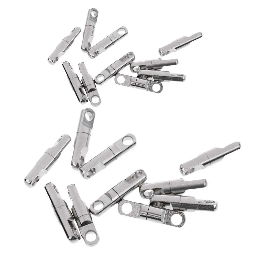 20pcs Metal Fishing Ball Bearing Swivels Heavy Duty Fishing Swivels