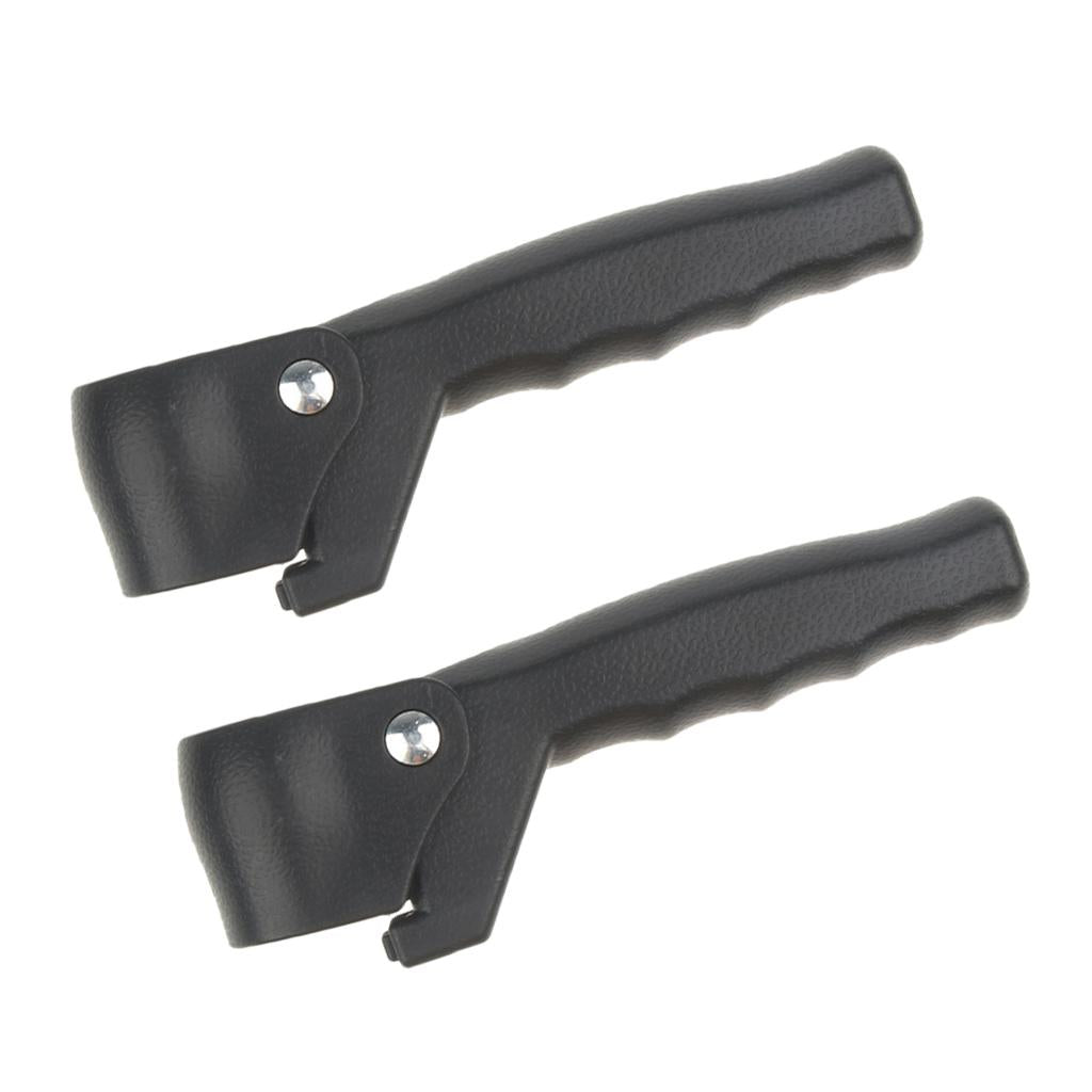 2x Walking Cane Stick Handle Folding Crutches Grip Auxiliary Handle Fit 22mm