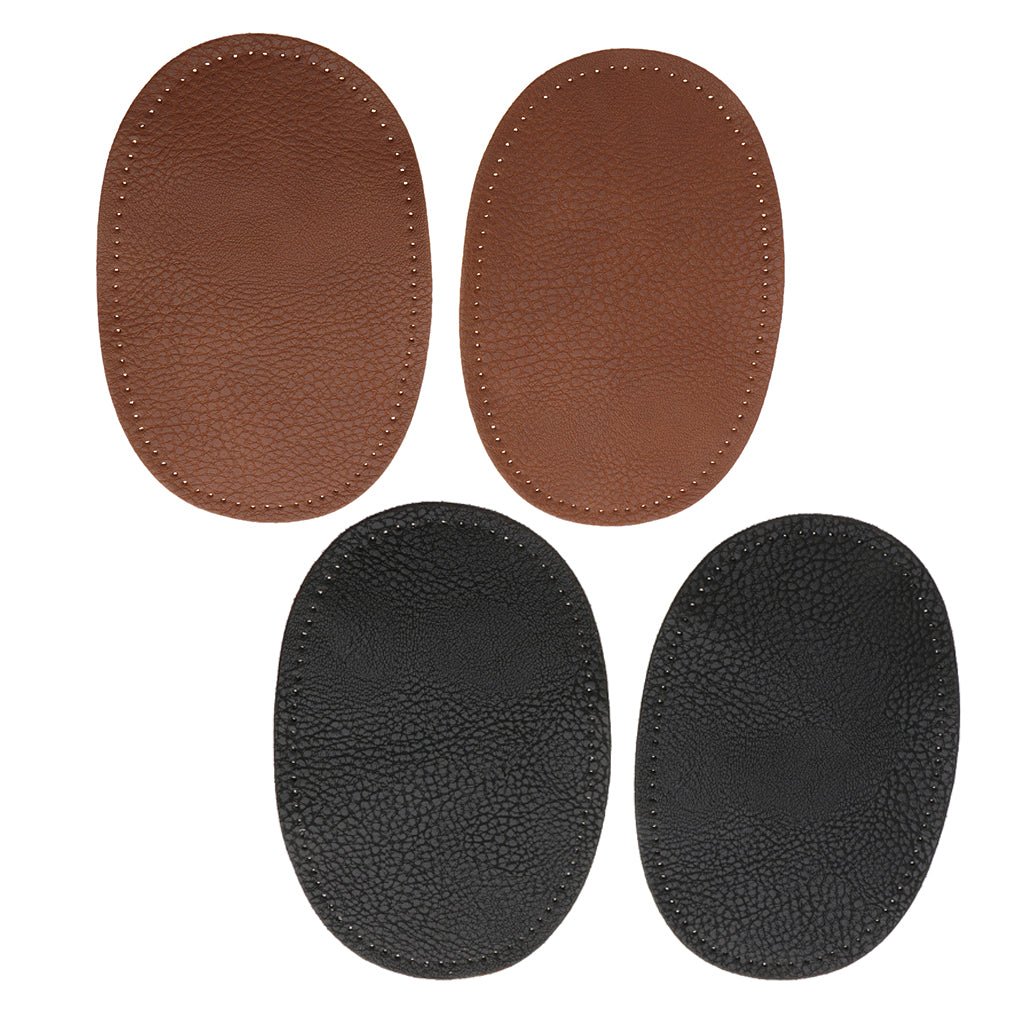 2 Pair Knee Elbow Patches Sew on Patches for Coat Jacket Jeans Pants Repair