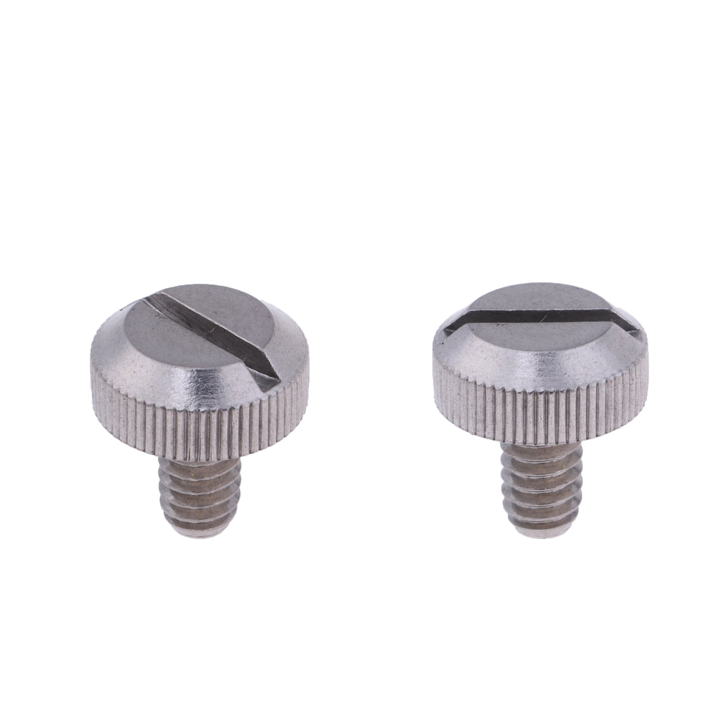 2pcs 1/4 Fender Seat Nut for Sportster Street Bob Fatbob"
