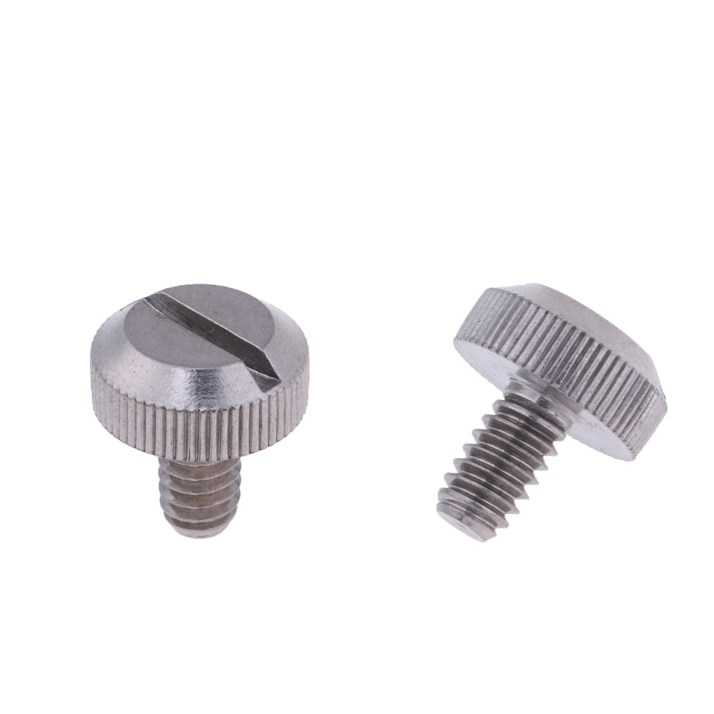 2pcs 1/4 Fender Seat Nut for Sportster Street Bob Fatbob"