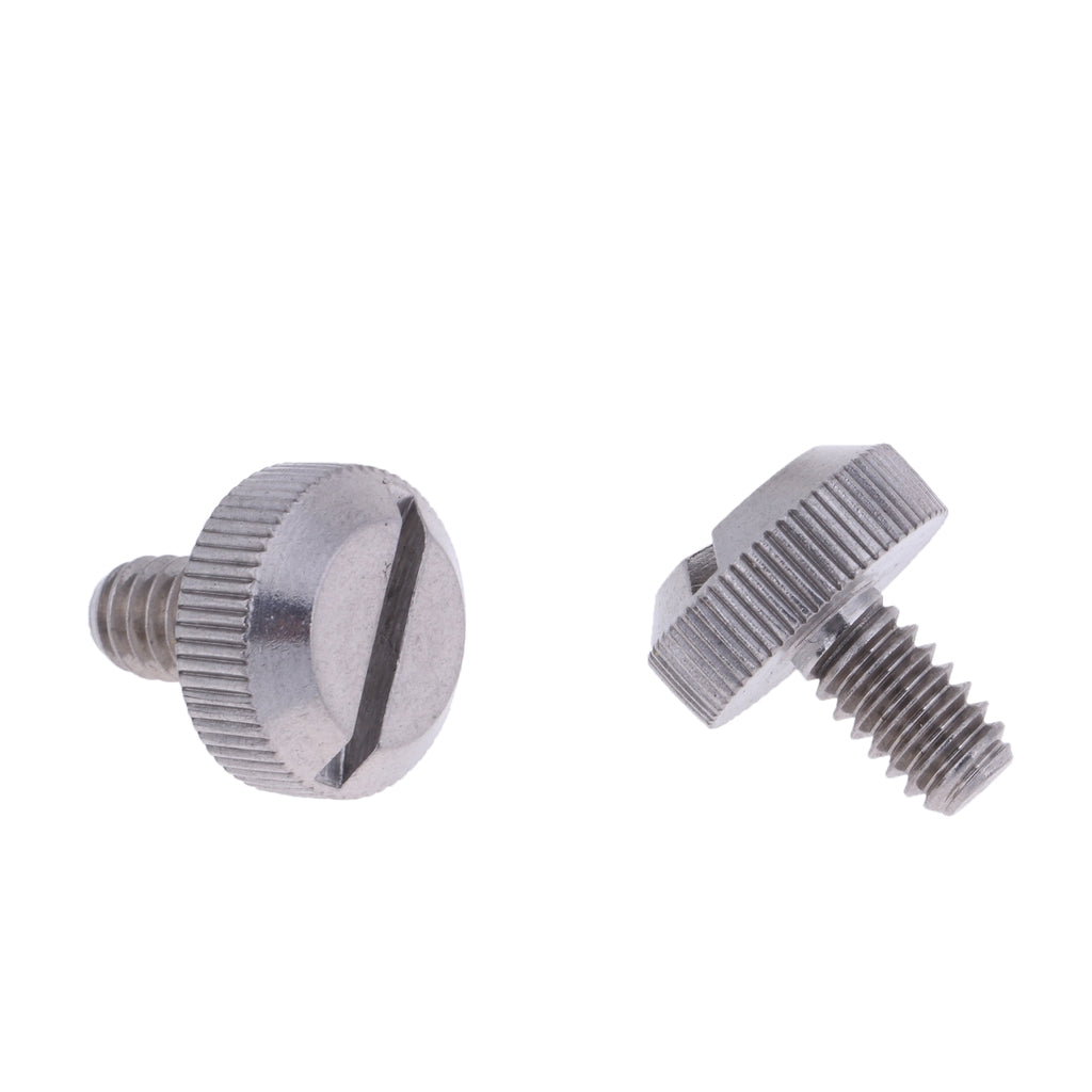 2pcs 1/4 Fender Seat Nut for Sportster Street Bob Fatbob"