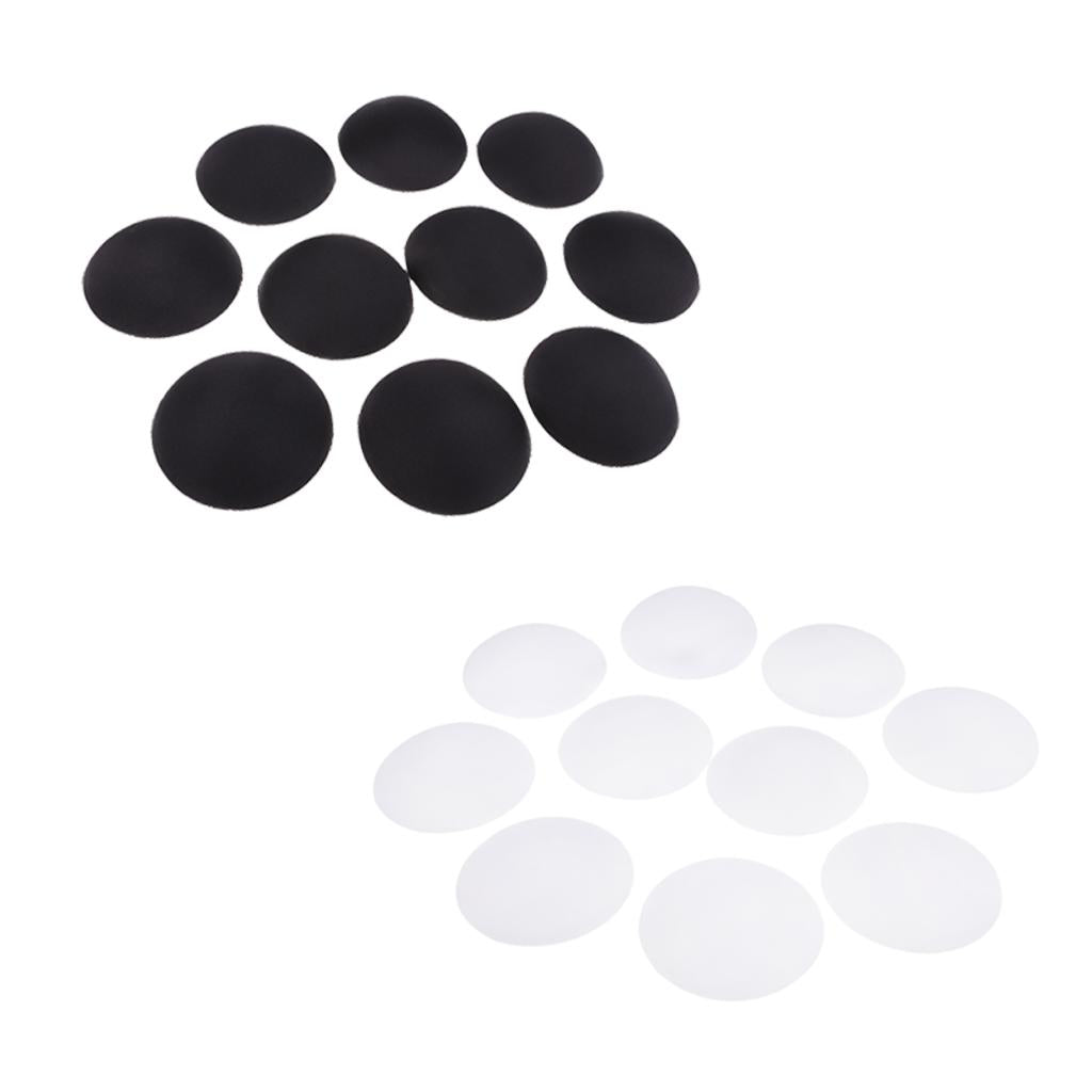 10 Pairs Women Bikinis Round Bra Pad Inserts Sponge Push Up Swimwear