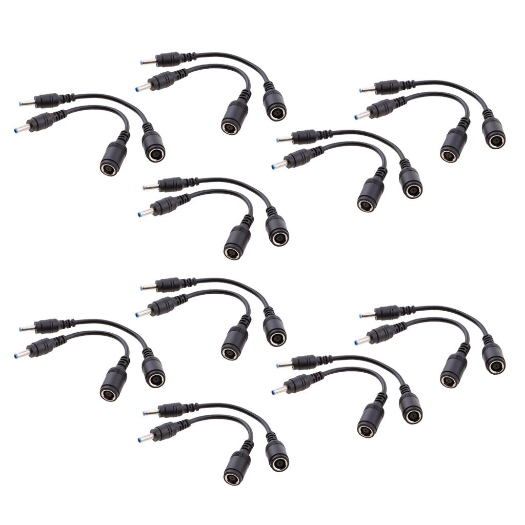 20 Pieces for HP DC Power Cable 7.4x5.0mm Female to 4.5x3.0mm Male