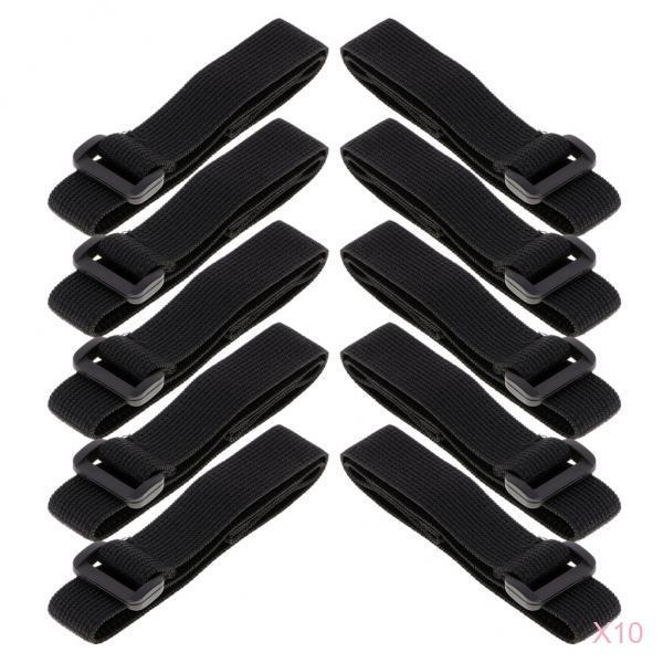 100pcs Self Adhesive Cable Ties with Wire Cord Strap Reusable Hook Loop