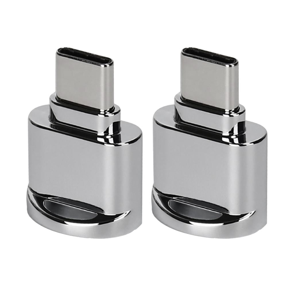 2x USB3.1 Type-C TF Memory Card Reader OTG Adapter For Samsung Note 8 S8