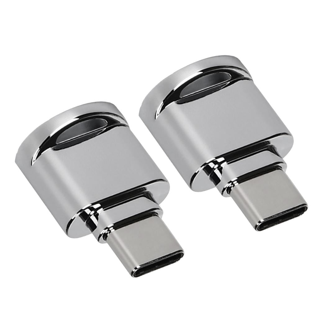 2x USB3.1 Type-C TF Memory Card Reader OTG Adapter For Samsung Note 8 S8