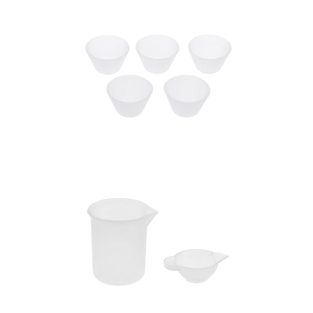7 Pieces Epoxy Resin Measuring Mixing Cup Set DIY Jewelry Resin Glue Tools