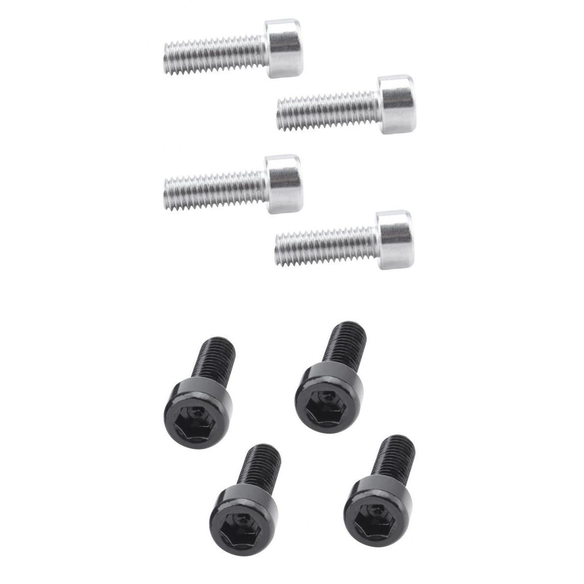 8 Pieces Aluminum Alloy Bike Water Bottle Cage Bolts Holder Socket Screws