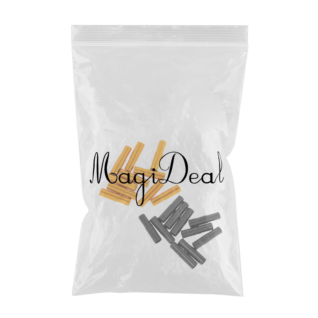 20 Pieces Alloy Bicycle Bike Shifter Cable Housing End Caps Cover 4mm