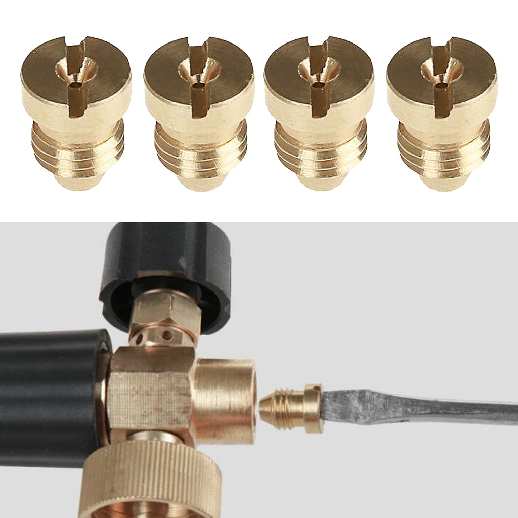 4pcs Nozzle Tip for Professional Foam Nozzle Generator 1.1mm Brass