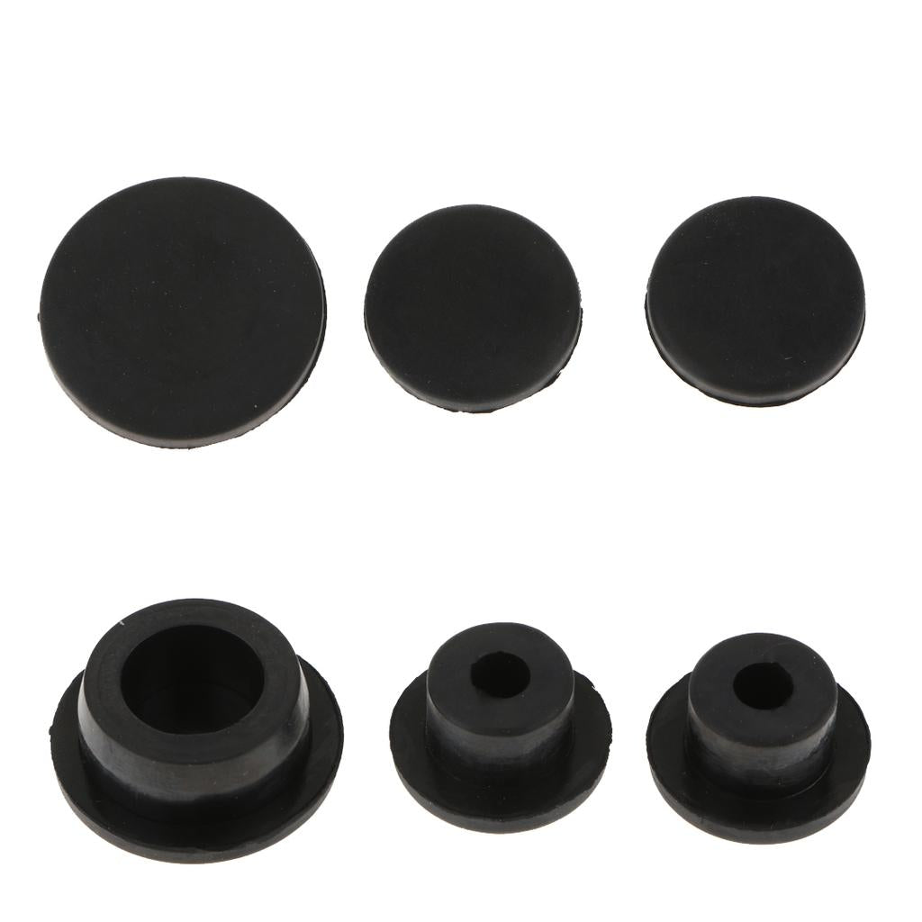 2X Tailgate Plug Tramp Stamp Spare Tire Carrier Delete for Jeep JK Wrangler