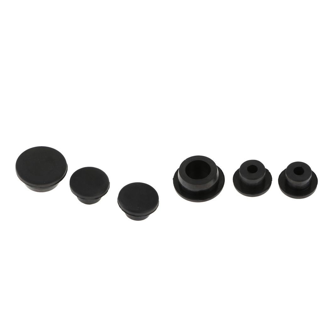 2X Tailgate Plug Tramp Stamp Spare Tire Carrier Delete for Jeep JK Wrangler