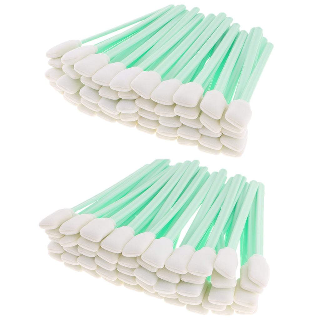 100PC Cleaning Swabs Foam Swabs Sticks For Roland Mimaki Mutoh Printer