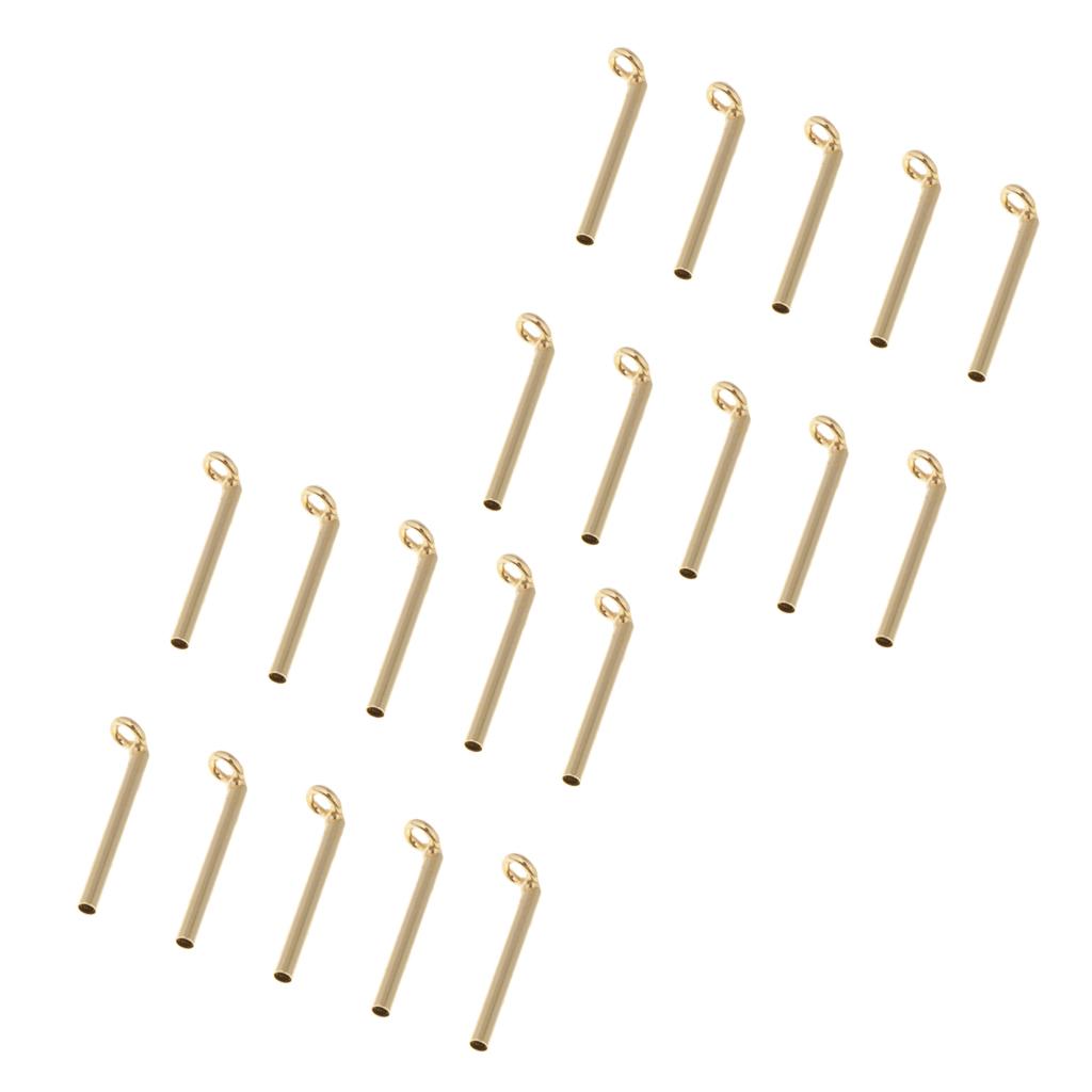 20pcs Fishing Rod Guides Tips Repair Kit DIY Rod Tips Eye Rings 1.1mm 1.2mm