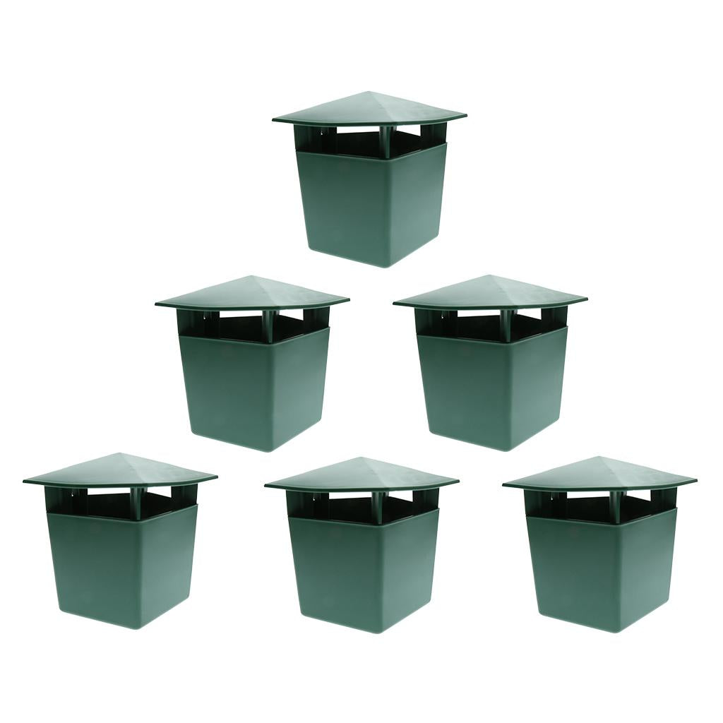 6pcs Eco-friendly Snail Cage House Catcher Trap Gintrap Pest Control 10x11cm