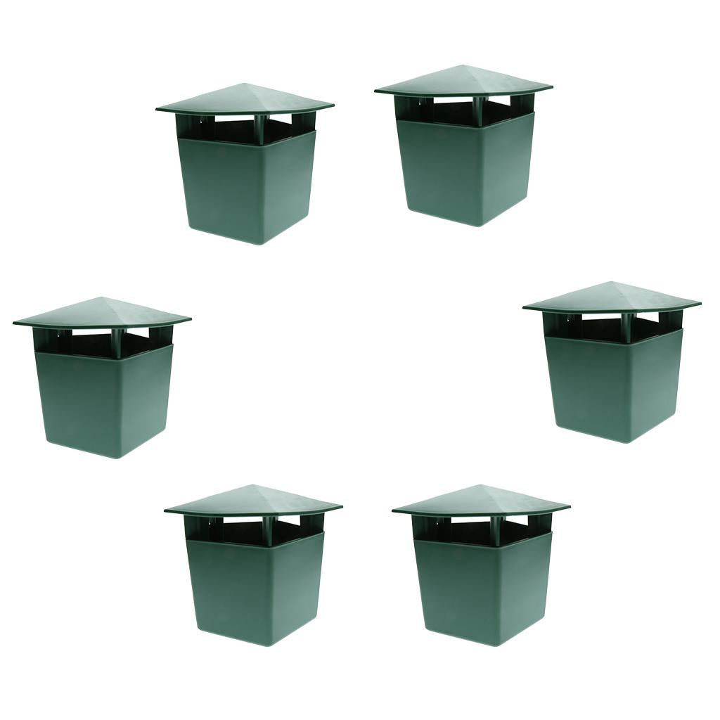 6pcs Eco-friendly Snail Cage House Catcher Trap Gintrap Pest Control 10x11cm