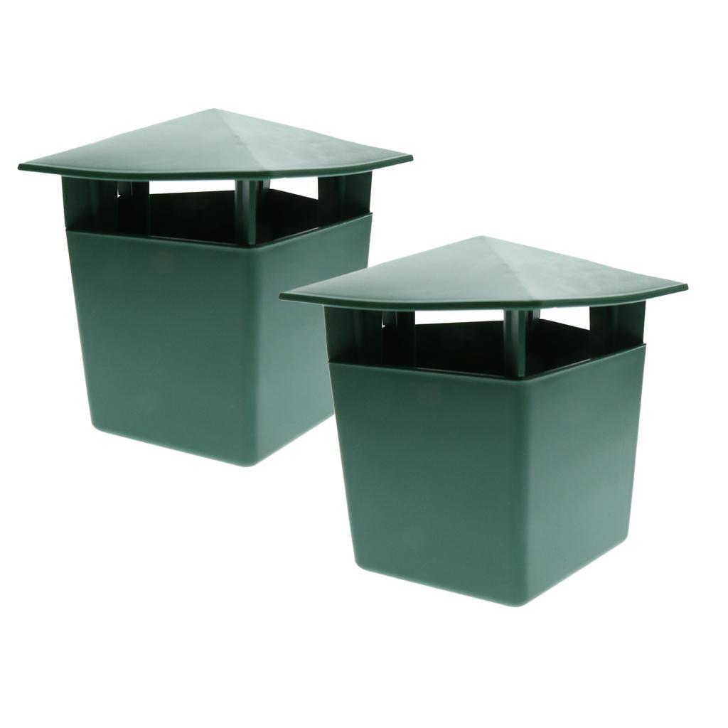 2pcs Eco-friendly Snail Cage House Catcher Trap Gintrap Pest Control 10x11cm