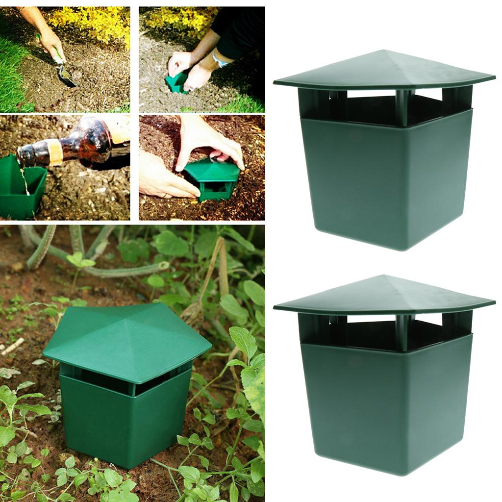 2pcs Eco-friendly Snail Cage House Catcher Trap Gintrap Pest Control 10x11cm