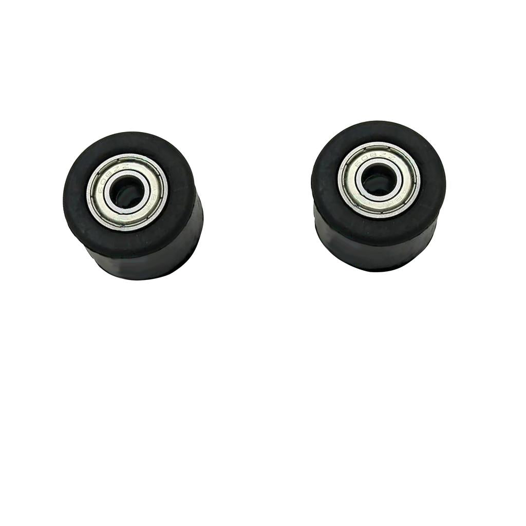 2 Pieces Chain Roller Tensioner Pulley Wheel Guide for CRF YZF RMZ KLX
