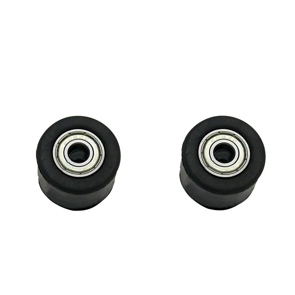 2 Pieces Chain Roller Tensioner Pulley Wheel Guide for CRF YZF RMZ KLX