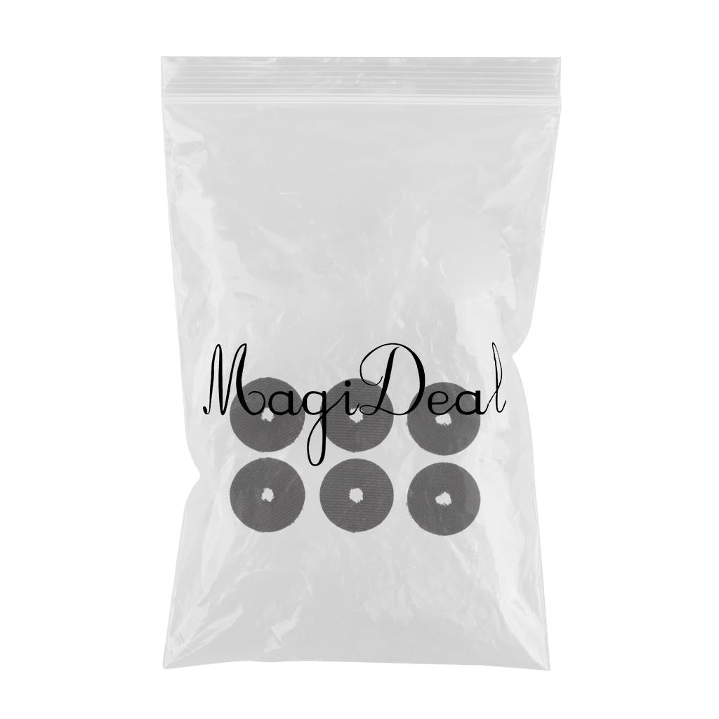 6pcs Carbon Fiber Fishing Reel Drag Washers Baitcasting Reel Parts