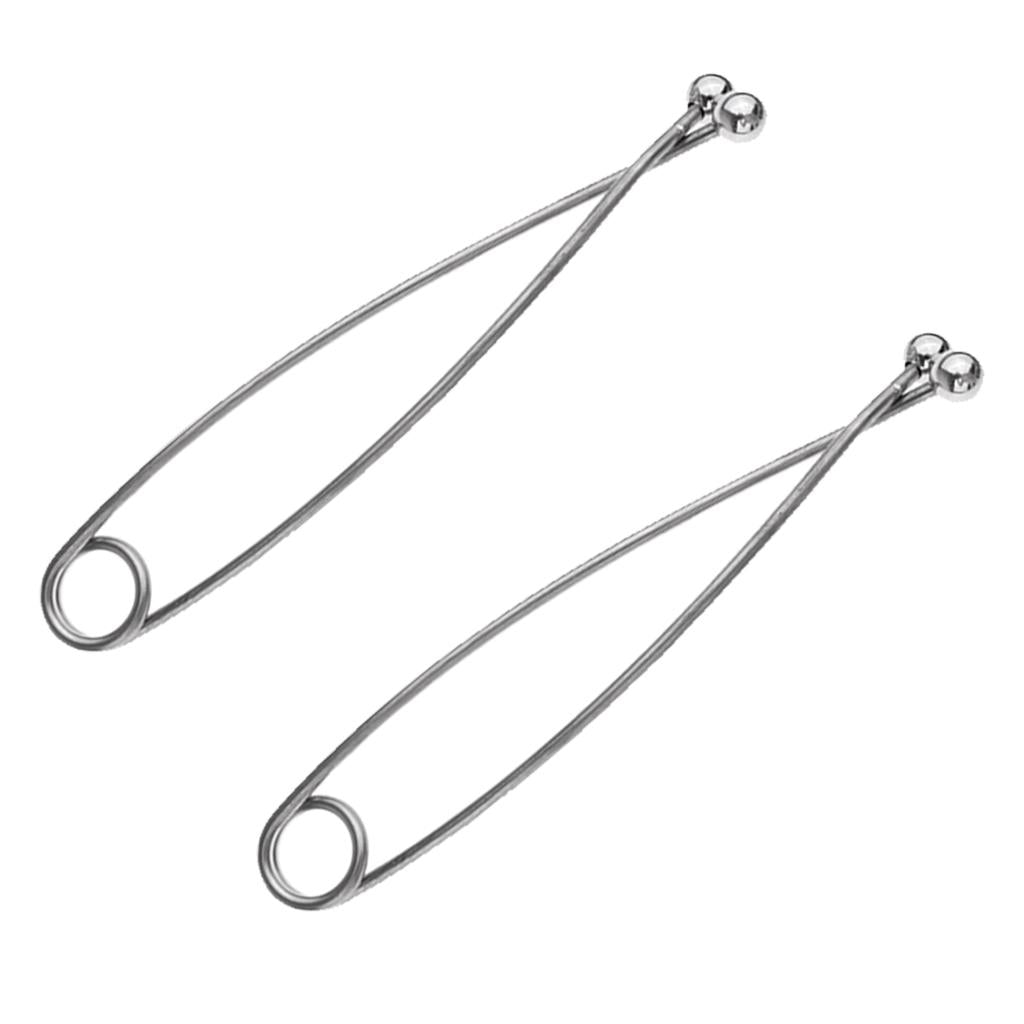 2pcs Fish Mouth Opener Jaw Stainless Steel Spreader Hook Remove Fishing Tool