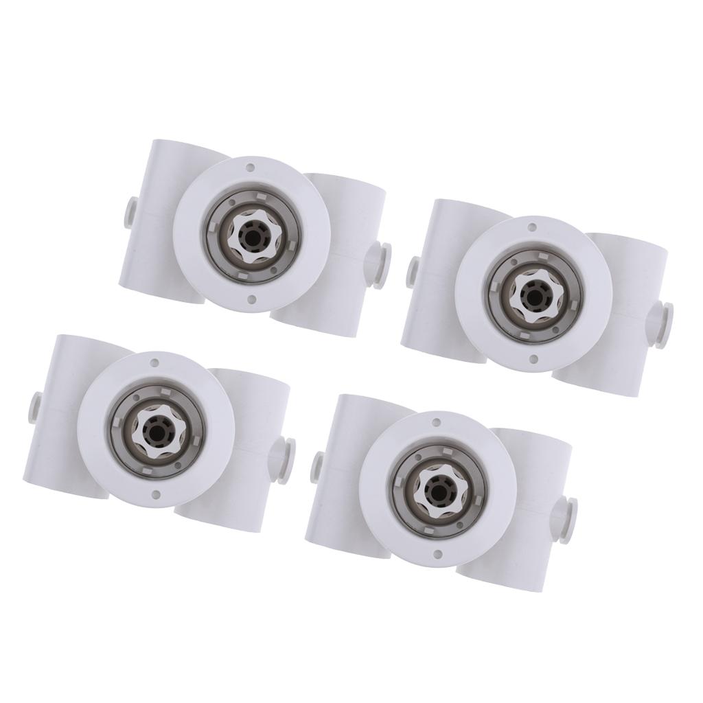 4xSwimming Pool Spa River Jet Massage Pool Massage Nozzle Pool Big Power Jet