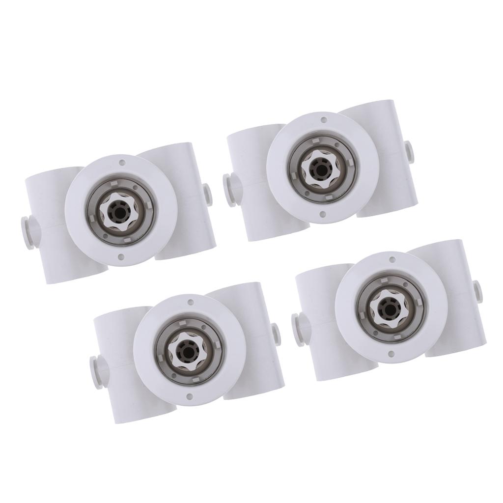 4xSwimming Pool Spa River Jet Massage Pool Massage Nozzle Pool Big Power Jet