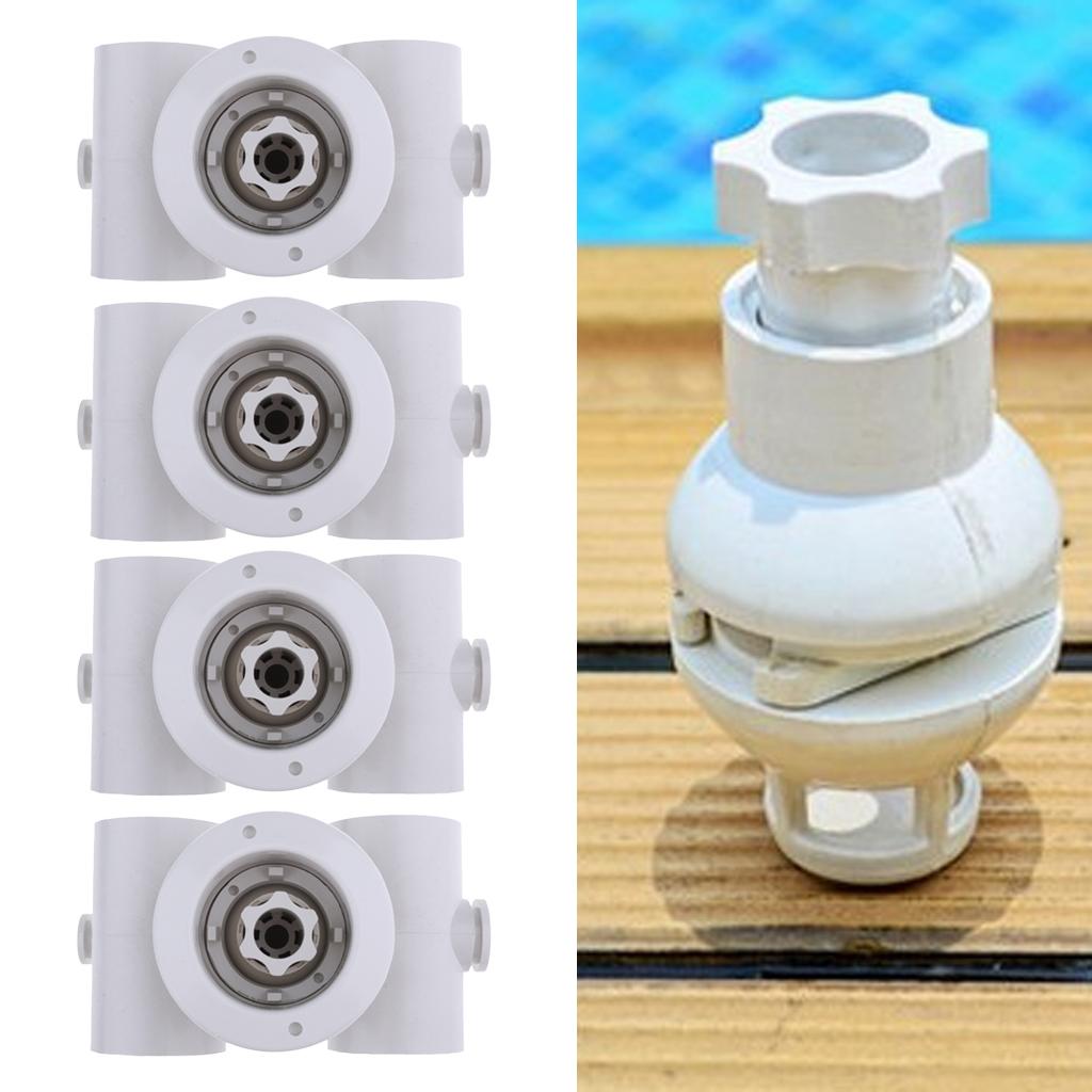 4xSwimming Pool Spa River Jet Massage Pool Massage Nozzle Pool Big Power Jet