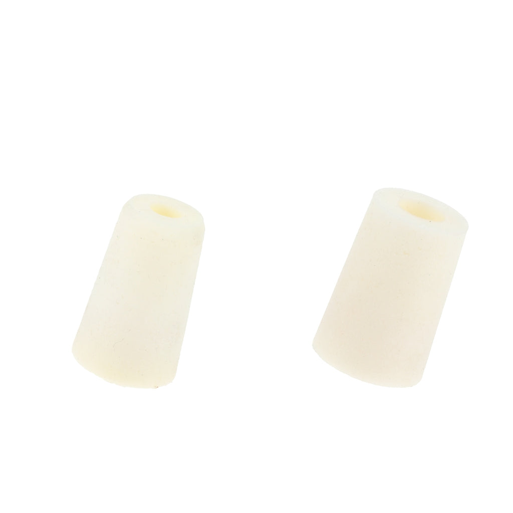 2 Pieces Lab Solid Tapered Silicone Plug Stopper Bung for Test Tube Bottle