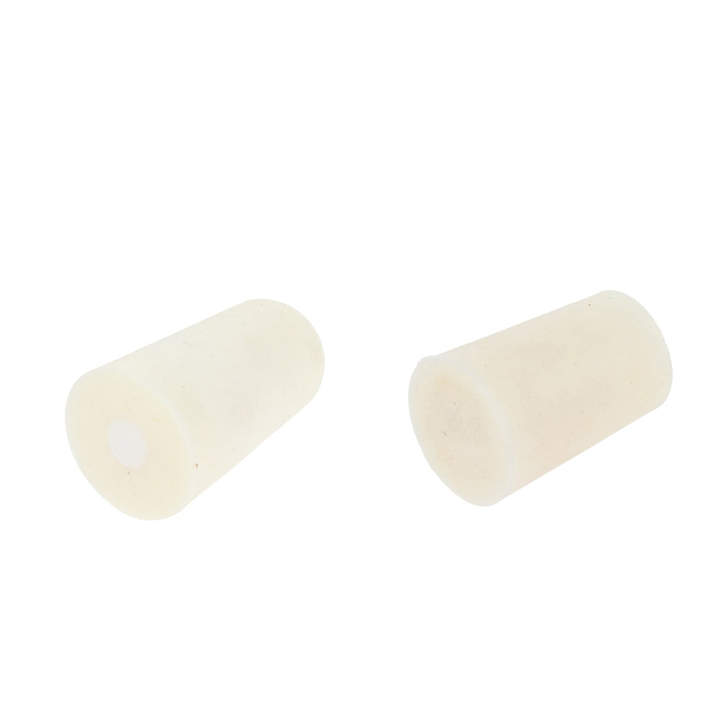2 Pieces Lab Solid Tapered Silicone Plug Stopper Bung for Test Tube Bottle