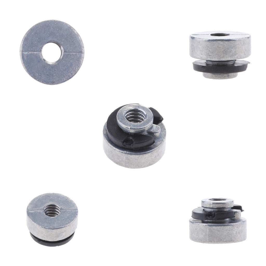 5 x Fender Seat Nut for Sportster Wide Glide Street Bob Softail 96-17