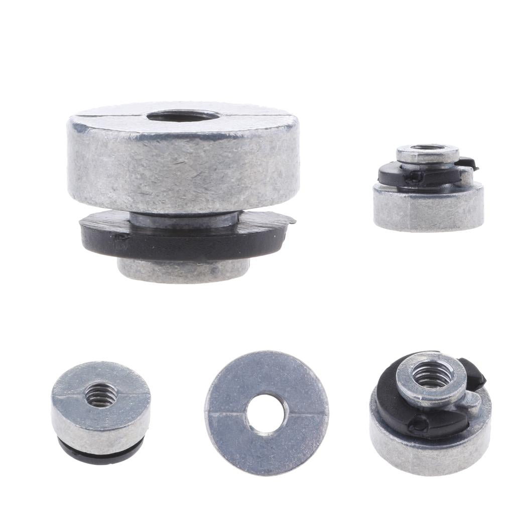 5 x Fender Seat Nut for Sportster Wide Glide Street Bob Softail 96-17