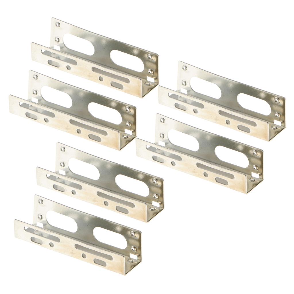 3x 3.5inch HDD/SSD Mounting Frame Kit to 5.25 Hard Disk Drive in Bay