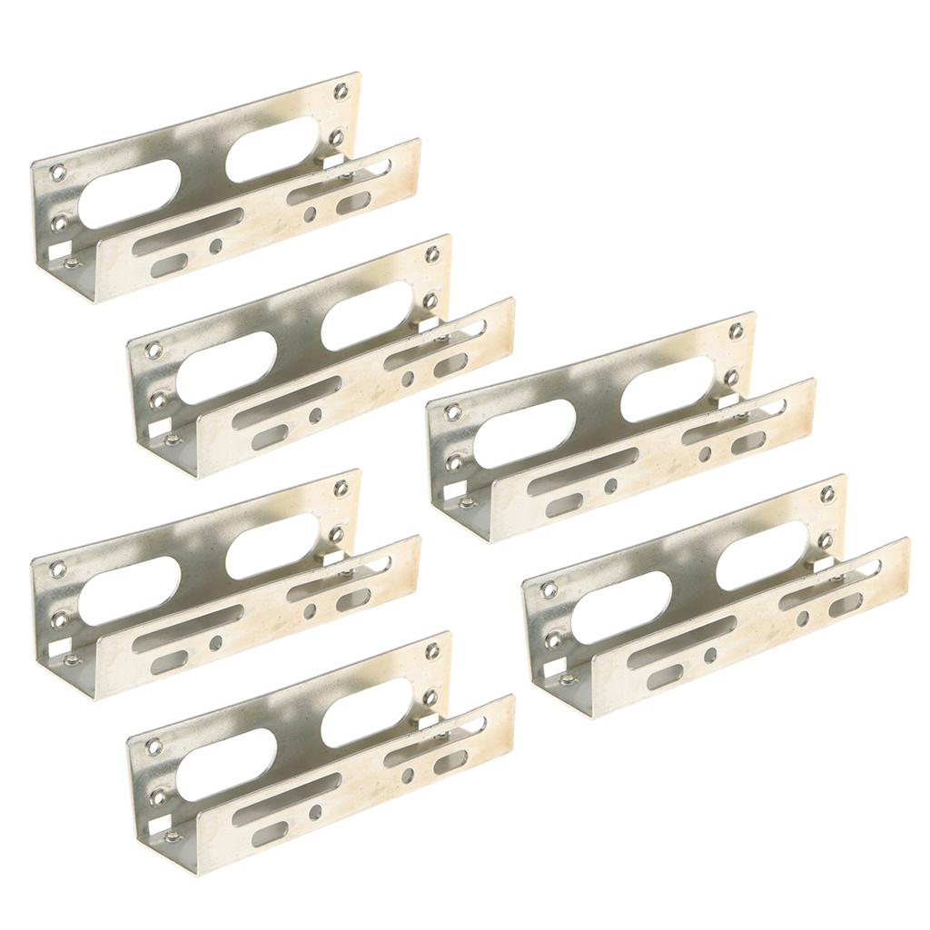 3x 3.5inch HDD/SSD Mounting Frame Kit to 5.25 Hard Disk Drive in Bay