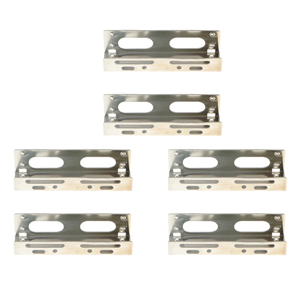 3x 3.5inch HDD/SSD Mounting Frame Kit to 5.25 Hard Disk Drive in Bay