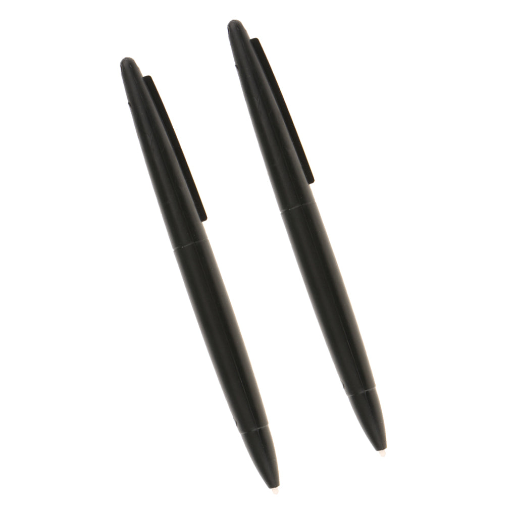 2x Large Pen Touch Screen Stylus Replacement for Console/Tablet/Phone Black