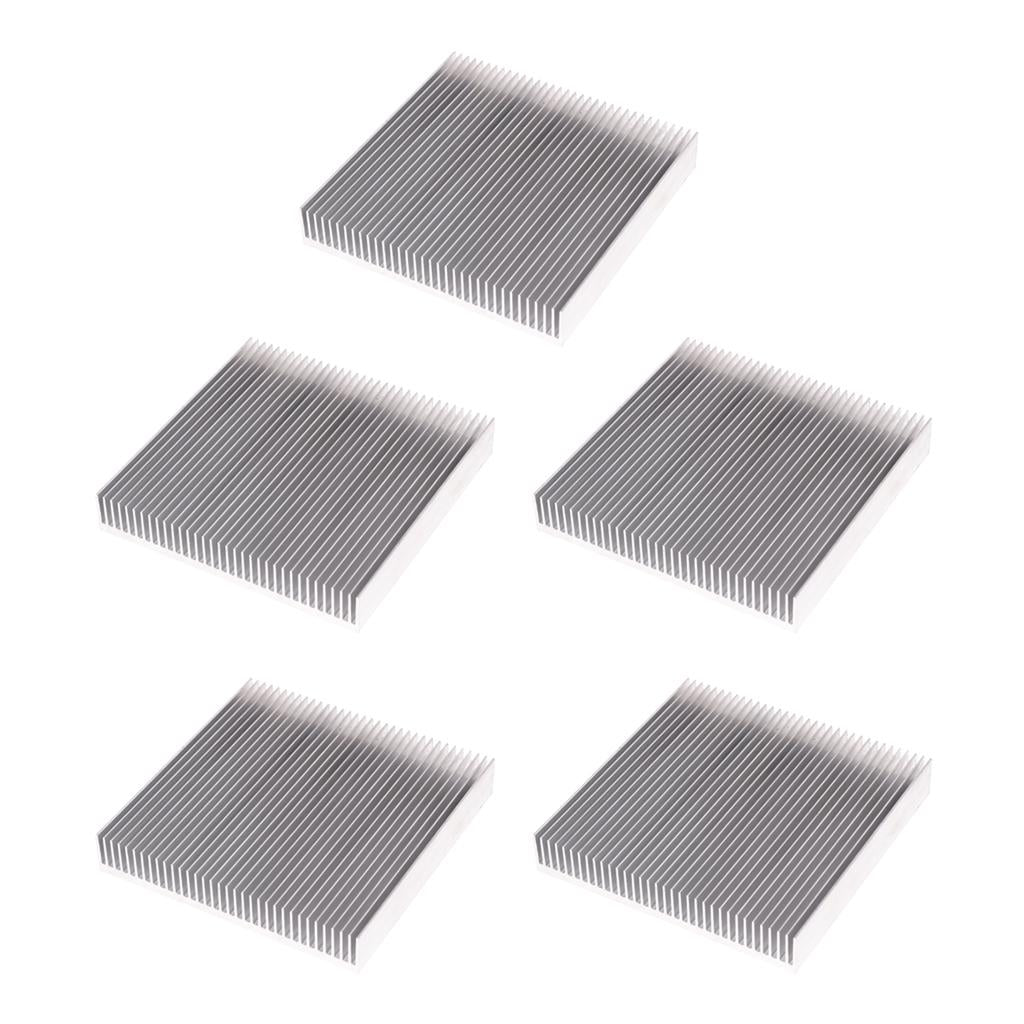 5Pcs Aluminum Heat sinks 90x90x15mm Radiator Heatsink/ LED heatsinks