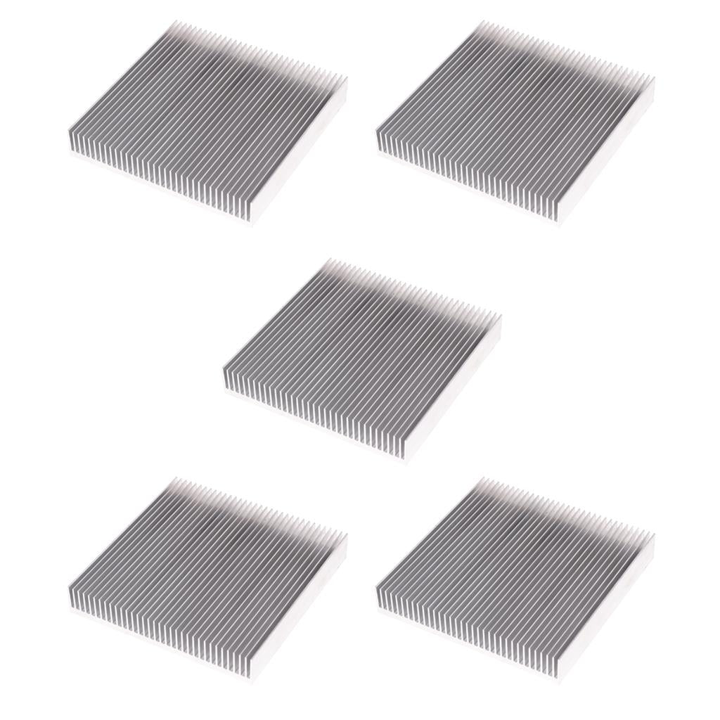 5Pcs Aluminum Heat sinks 90x90x15mm Radiator Heatsink/ LED heatsinks
