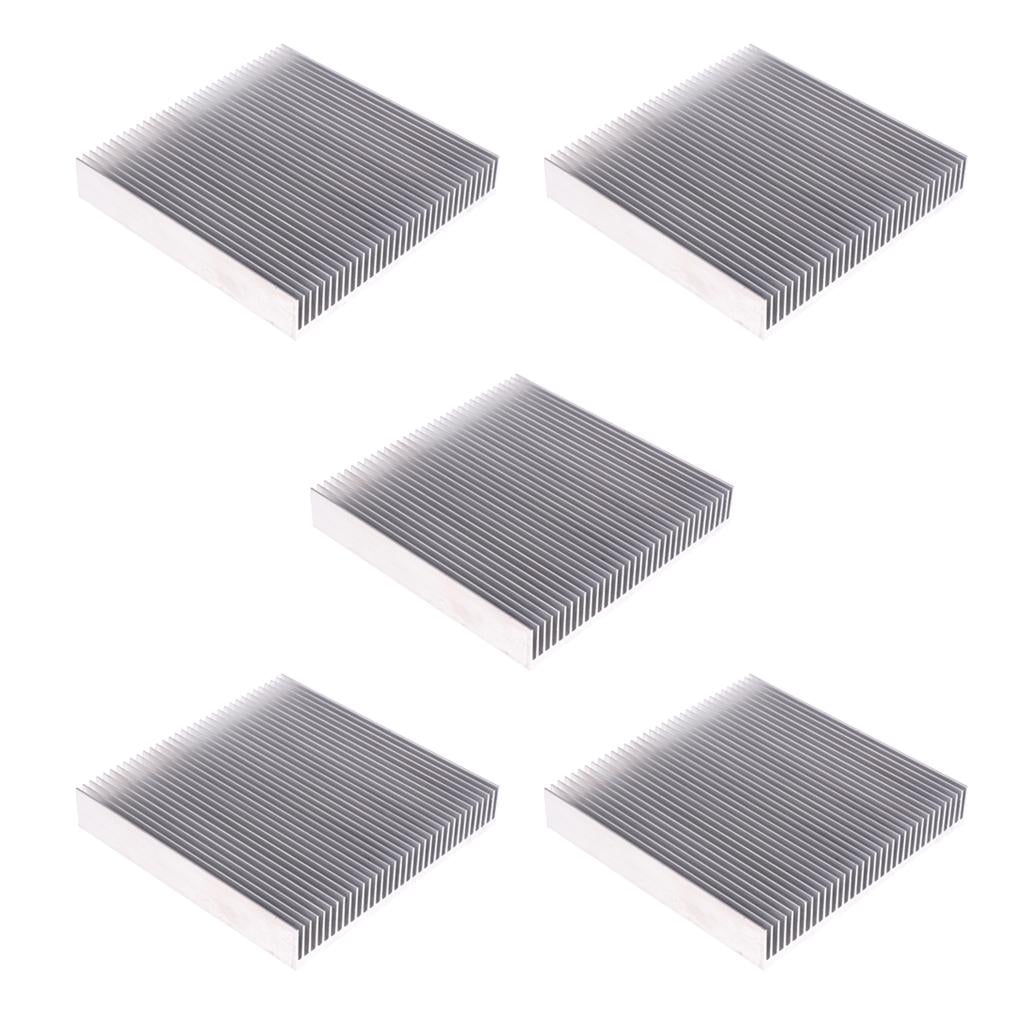 5Pcs Aluminum Heat sinks 90x90x15mm Radiator Heatsink/ LED heatsinks