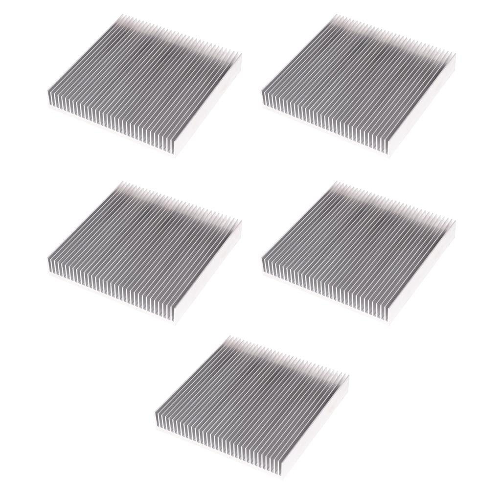 5Pcs Aluminum Heat sinks 90x90x15mm Radiator Heatsink/ LED heatsinks