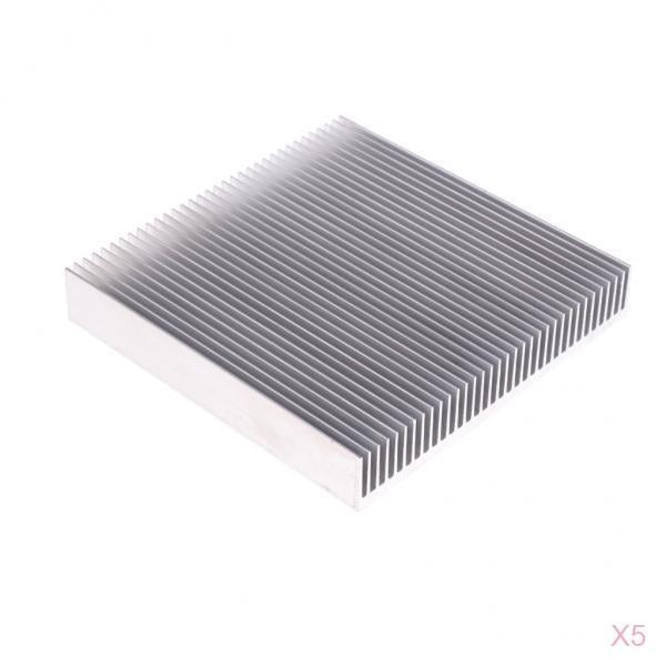 5Pcs Aluminum Heat sinks 90x90x15mm Radiator Heatsink/ LED heatsinks