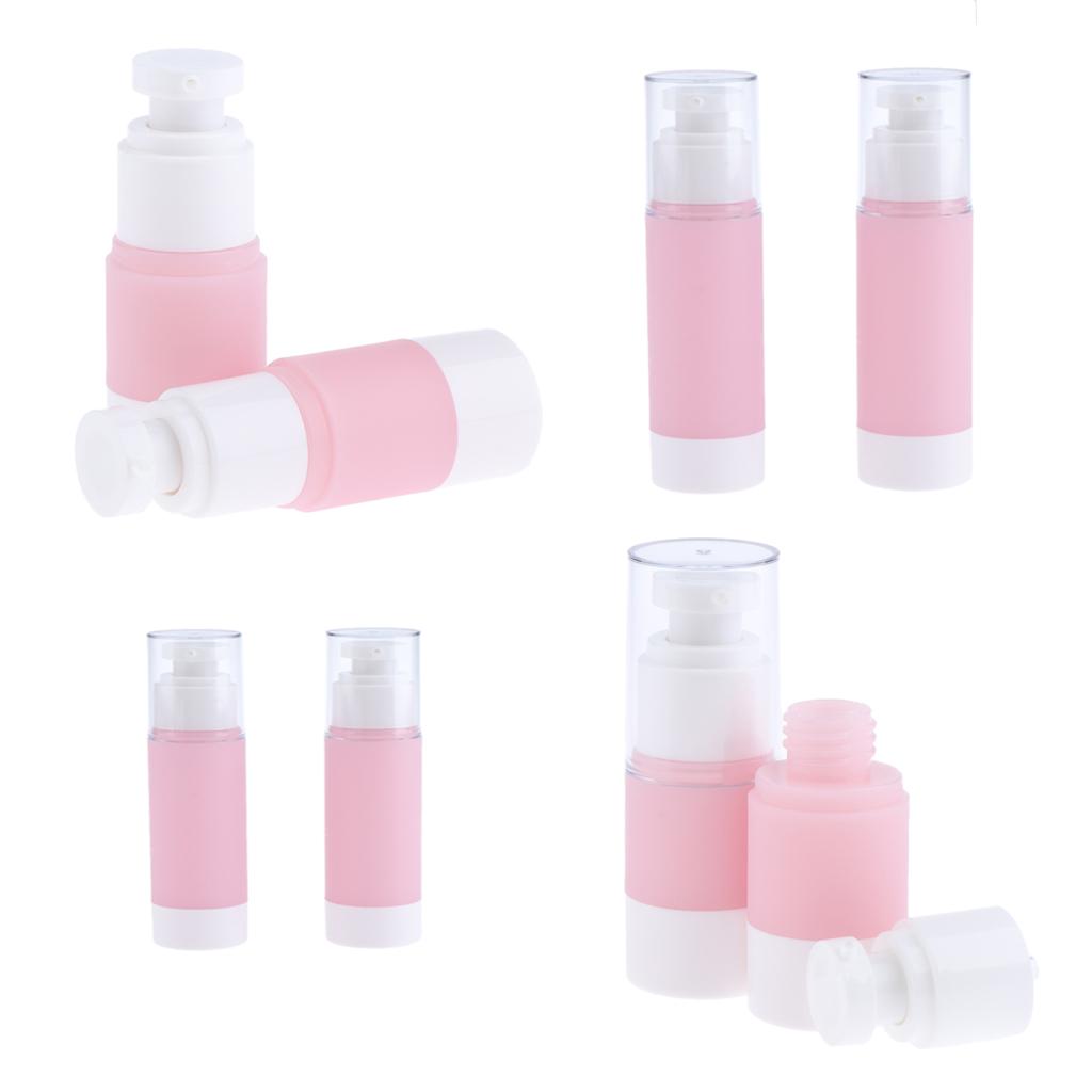 8Pcs Portable Empty Cosmetic Makeup Sterile Airless Pump Spray Bottles